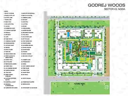 site-plan-Godrej Woods